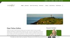Desktop Screenshot of irelandgolf.com